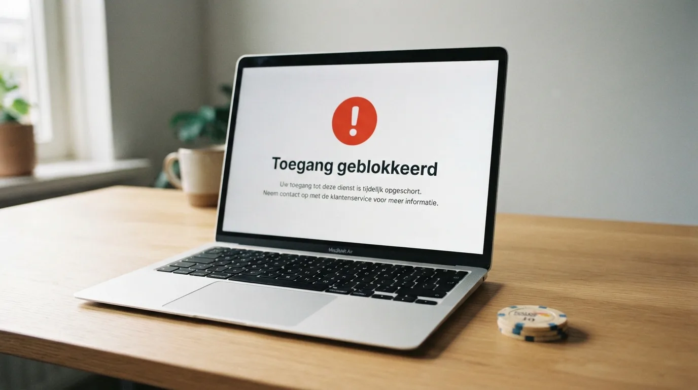 Een scherm toont een sanctiebesluit van een toezichthouder